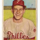 1954 Bowman baseball card #127 Del Ennis - good
