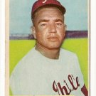 1954 Bowman baseball card #143 Willie Jones NM