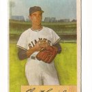 1954 Bowman baseball card #137 Al Corwin - Good+