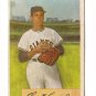 1954 Bowman baseball card #137 Al Corwin - Good+