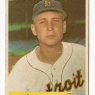 1954 Bowman baseball card #199 Steve Gromek  - good (has several small dents at the top)
