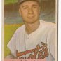 1954 Bowman baseball card #197 Lou Kretlow VG