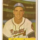 1954 Bowman baseball card #201 Bobby Thompson G/VG