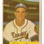 1954 Bowman baseball card #201 Bobby Thompson G/VG