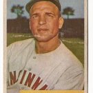 1954 Bowman baseball card #172 Andy Seminick G-
