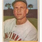 1954 Bowman baseball card #172 (B) Andy Seminick VG