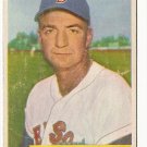 1954 Bowman baseball card #178 Del Wilber VG
