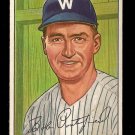 1952 Bowman baseball card #194 Bob Porterfield EX