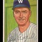 1952 Bowman baseball card #194 Bob Porterfield EX