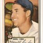1952 (original) Topps baseball card #18 Merrill Combs VG - red back