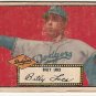 1952 (original) Topps baseball card #20 (B) Billy Loes fair black back