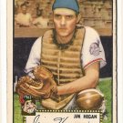 1952 (original) Topps baseball card #17 Jim Hegan G/VG red back