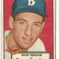 1952 (original) Topps baseball card #7 Wayne Terwilliger VG- black back