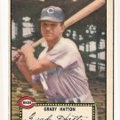 1952 (original) Topps baseball card #6 Grady Hatton VG black back