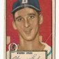 1952 (original) Topps baseball card #33 Warren Spahn good black back