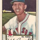 1952 (original) Topps baseball card #30 Mel Parnell VG/EX black back
