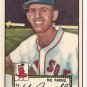 1952 (original) Topps baseball card #30 Mel Parnell VG/EX black back