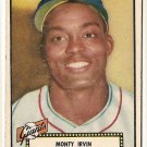 1952 (original) Topps baseball card #26 Monte Irvin VG black back