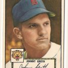 1952 (original) Topps baseball card #25 (B) Johnny Groth VG/EC black back