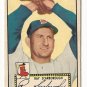 1952 (original) Topps baseball card #43 Ray Scarborough VG black back