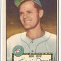 1952 (original) Topps baseball card #45 Eddie Joost EX- black back