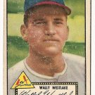 1952 (original) Topps baseball card #38 Wally Westlake good black back