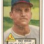 1952 (original) Topps baseball card #38 Wally Westlake good black back