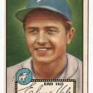 1952 (original) Topps baseball card #34 Elmer Valo VG black back