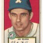 1952 (original) Topps baseball card #41 Bob Wellman VG/EX black back