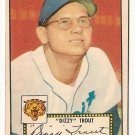1952 (original) Topps baseball card #39 Paul Dizzy Trout VG+ red back