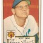 1952 (original) Topps baseball card #39 Paul Dizzy Trout VG+ red back