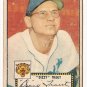 1952 (original) Topps baseball card #39 (B) Paul Dizzy Trout P/F red back