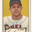 1952 (original) Topps baseball card #55 Ray Boone VG/EX black back