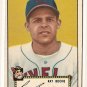 1952 (original) Topps baseball card #55 Ray Boone VG/EX black back