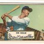 1952 (original) Topps baseball card #52 Don Mueller EX black back