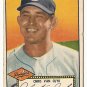 1952 (original) Topps baseball card #53 (C) Chris Van Cuyk VG- black back