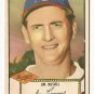1952 (original) Topps baseball card #51 Jim Russell VG red back