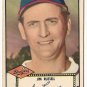 1952 (original) Topps baseball card #51 (D) Jim Russell EX- black back