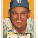 1952 (original) Topps baseball card #67 Allie Reynolds EX red back