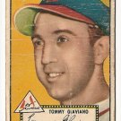 1952 (original) Topps baseball card #56 (B) Tommy Glaviano fair black back