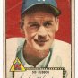 1952 (original) Topps baseball card #60 (B) Sid Hudson good red back