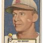 1952 (original) Topps baseball card #58 Bob Mahoney fair black back