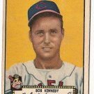 1952 (original) Topps baseball card #77 (B) Bob Kennedy good black back