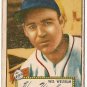 1952 (original) Topps baseball card #75 (B) Wes Westrum fair red back