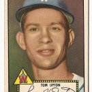 1952 (original) Topps baseball card #71 Tom Upton EX black back