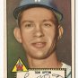 1952 (original) Topps baseball card #71 Tom Upton EX black back