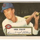 1952 (original) Topps baseball card #69 Virgil Stallcup VG/EX red back