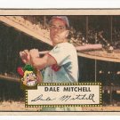1952 (original) Topps baseball card #92 (C) Dale Mitchell G/VG red back
