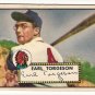 1952 (original) Topps baseball card #97 Earl Torgeson VG/EX red back