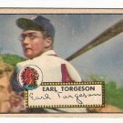 1952 (original) Topps baseball card #97 (B) Earl Torgeson VG red back